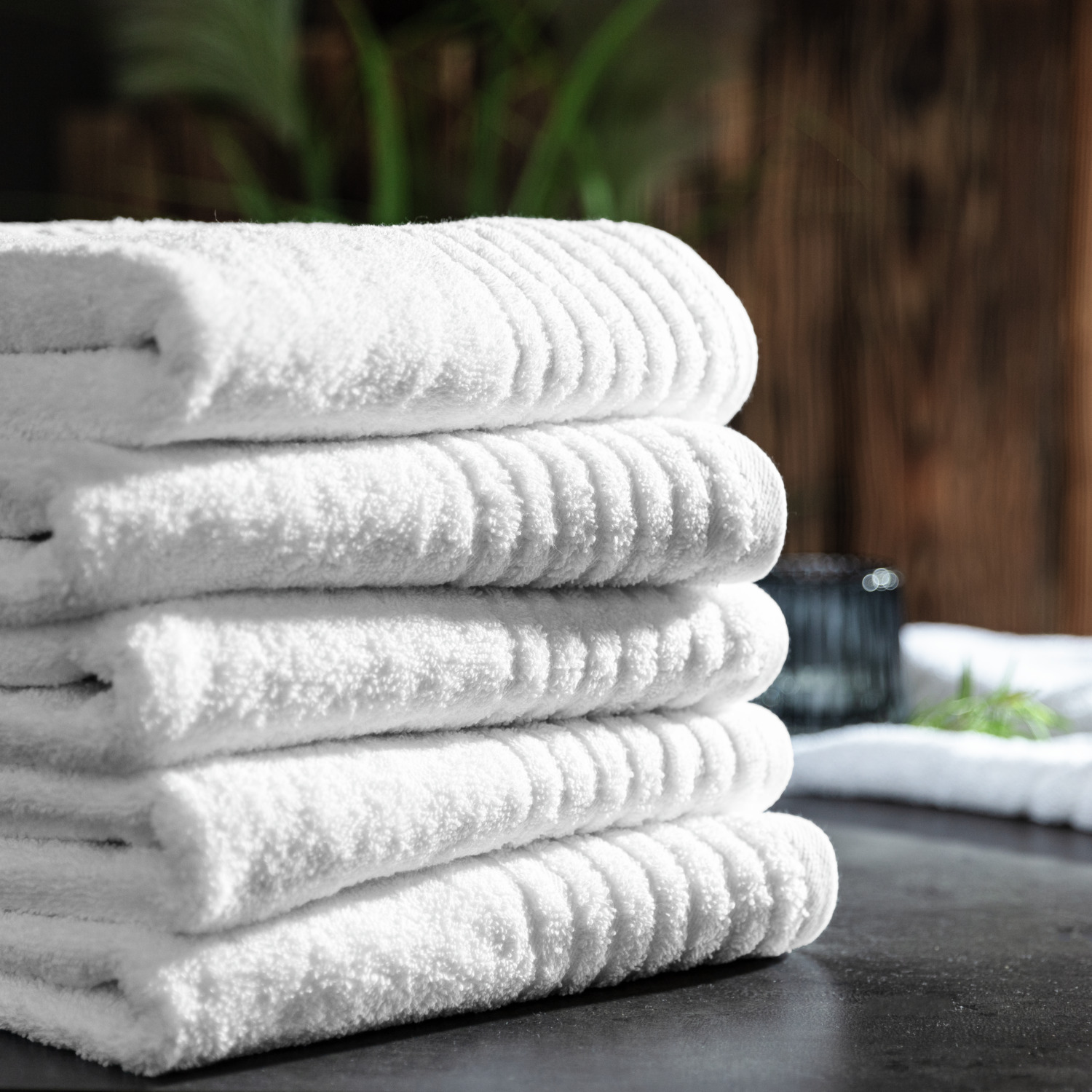 Set de 2 prosoape de dus ERWIN M. Olymp, 100% bumbac, 70 x 140 cm, Alb, Terry absorbant Walkfrottier, OEKO-TEX Standard 100, 550 g/m²