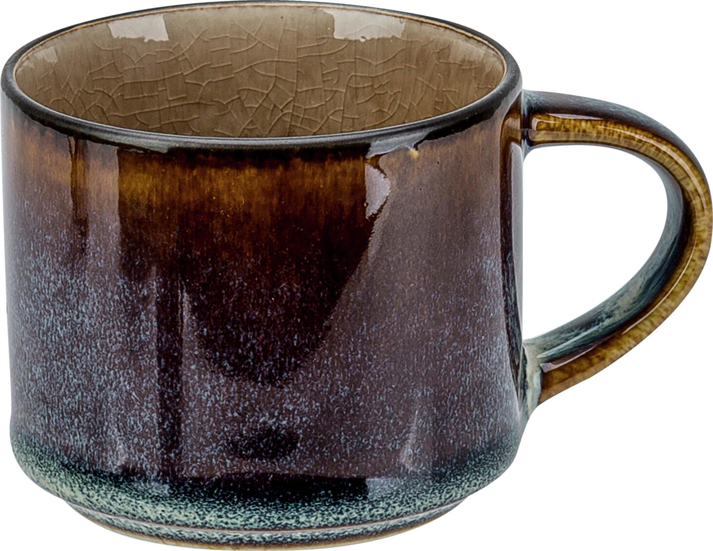 Cosy & Trendy Billiet-Vanlaere NV Espresso cup Quintana Espressotasse Quintana Espresso cup Quintana; 100 ml, 7x7 cm (ØxH); amber; 6 piece / pack Espressotasse Quintana; 100 ml, 7x7 cm (ØxH); bernstein; 6 Stück / Pack Colorful porcelain espresso cup. Dishwasher safe and microwaveable. Farbige Espresso-Obertasse aus Porzellan. Spülmaschinenfest und mikrowellengeeignet. Handmade Produkte, die in Ihrer Farbe (sowohl innen als auch außen) von hell zu dunkel abweichen können. Bläuliche Färbungen auf der braunen Außenseite können auftreten. Bitte beachten Sie: Diese Produkte haben eine verglaste Oberschicht, die bei extremen Temperaturen (z.B. im Backofen, auf der Herdplatte oder in der Tiefkühltruhe) unsichtbare Schäden erleiden kann. Einmal beschädigt, kann Wasser eindringen und bei erneuter Hitze oder Kälte sichtbare Schäden verursachen. Dies nennt man Thermoschock.