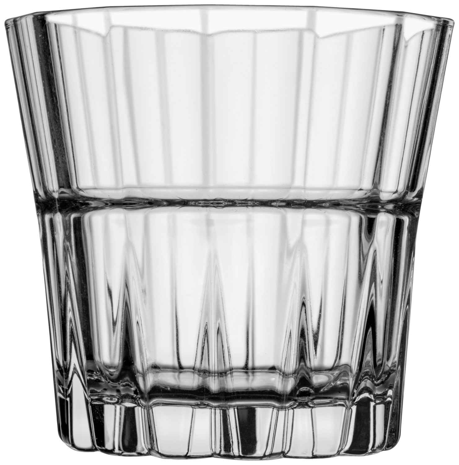Pasabahçe Pasabahce Cam Sanayii ve Tic. A.S. Sisecam Genel Merkezio Drinking glass Sword Trinkglas Sword Drinking glass Sword; 335 ml, 9.7x9 cm (ØxH); transparent; 4 piece / pack Trinkglas Sword; 335 ml, 9.7x9 cm (ØxH); transparent; 4 Stück / Pack Universal glass made of crystal glass with elegant relief. Dishwasher safe. Universalglas aus Kristallglas mit elegantem Relief. Spülmaschinengeeignet.