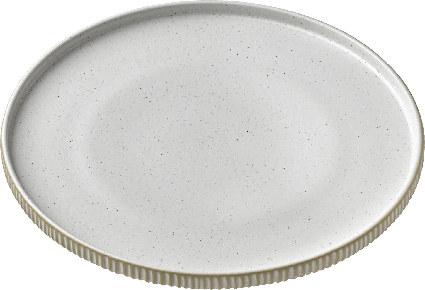 Playground BHS tabletop AG Flat plate Nara Relief Teller flach Nara Relief Flat plate Nara Relief; 21x2.5 cm (ØxH); white; round; 6 piece / pack Teller flach Nara Relief; 21x2.5 cm (ØxH); weiß; rund; 6 Stück / Pack Designed for ambitious gastronomy, NARA is an extensive stoneware collection that creates an attractive contrast between smooth inner surfaces and highly textured outer surfaces thanks to its handcrafted finish. The filigree feet are barely visible, giving the products a floating effect. The patina-like Craquelle glazes available in various earthy tones and a matt black, as well as the smooth or reclaimed finish of the outer wall, allow endless combination possibilities for attractive food presentations. Entworfen für die ambitionierte Gastronomie ist NARA eine umfangreiche Steinzeug-Kollektion, welche durch seine handwerkliche Verarbeitung einen reizvollen Kontrast zwischen glatten Innenflächen und stark strukturierten Außenflächen schafft. Die filigranen Standfüße sind kaum zu sehen, dadurch verleihen sie den Produkten einen schwebenden Effekt. Die angebotenen patinaartigen Craquelle-Glasuren in unterschiedlichen Erdtönen und einem mattten Schwarz, sowie die glatte oder rekierfierte Ausführung der Außenwandung ermöglichen unendliche Kombinationsmöglichkeiten für ansprechende Speisenpräsentationen.