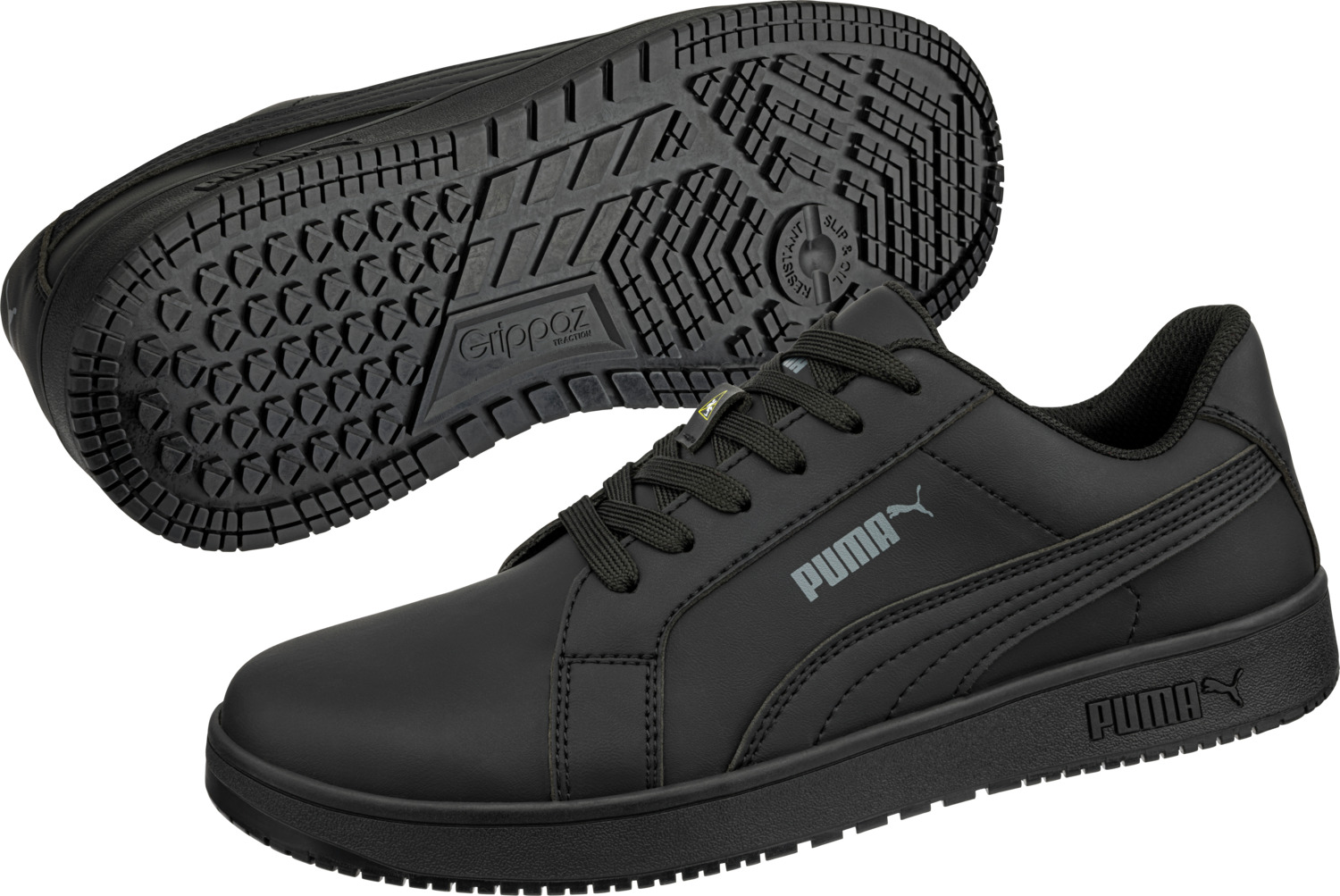Incaltaminte de lucru Puma Safety Blast ST Low Clasa Protectie O2, Microfibra Rezistenta la Apa, Talpa Anti-alunecare SR Rezistenta la Combustibil