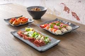 VEGA Clawson Buffet Platter, Grey Stone Look Melamine, Break Resistant, Dishwasher Safe, 32.5 x 17.6 x 2 cm