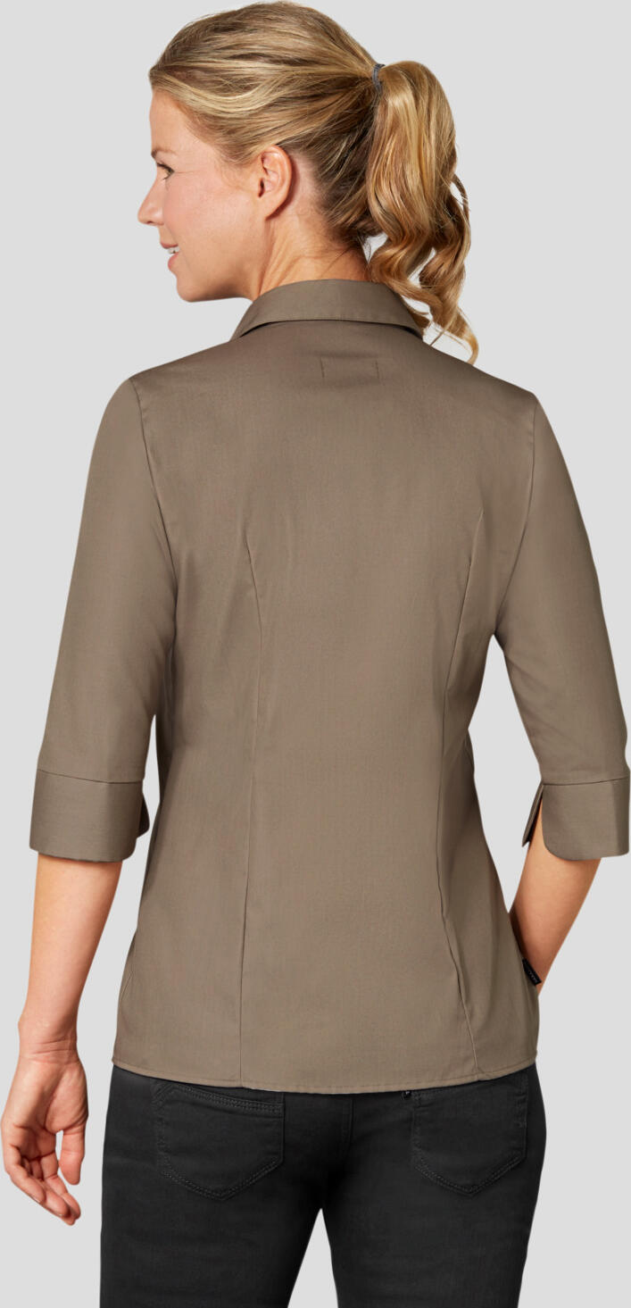 Jobeline Filipa Women's Blouse, 100% Cotton, 3/4 Sleeve, Tailored Fit, OEKO-TEX Standard 100 Certified, Easy Iron, Durable