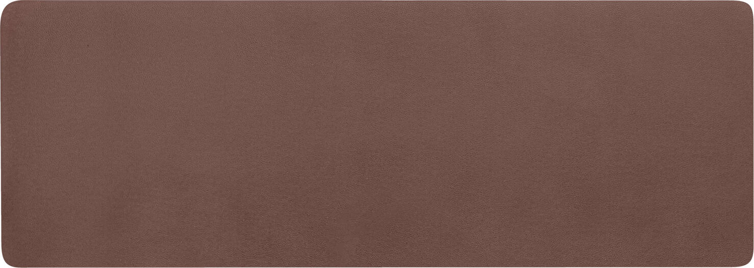 ERWIN M. LUSINI Solutions GmbH Kaja Decorative Placemats, Brown, 100% PVC, 15 x 50 cm, Rectangular, Indoor and Outdoor Use, Set of 4