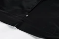 JOBELINE LUSINI Solutions GmbH Women's chef's jacket Joel short-sleeved Damen Kochjacke Joel Kurzarm Women's chef's jacket Joel short-sleeved; Size 50; black Damen Kochjacke Joel Kurzarm; Kleidergröße 50; schwarz 65% polyester, 35% cotton. 150 g/m². 60°C wash. Modern women's chef shirt with short sleeves, made from an extra-light and breathable fabric. With a short, flat lapel collar, central snap button placket, side pockets and a two-part upper arm pocket. The inset piped pocket on the chest has a pointed flap and can be closed with a snap button. With short side slits at the hem. The entire back section and the lower part of the sleeves are made from a breathable and elastic piqué material, which ensures a slim and extremely comfortable fit. Straight cut. Back length: 68 cm for size 36. 65 % Polyester, 35 % Baumwolle. 150 g/m². 60°-Wäsche. Moderne Damenkochjacke mit kurzen Ärmeln, aus einem extraleichten und atmungsaktiven Gewebe. Mit einem kurzen, flachen Reverskragen, mittiger Druckknopfleiste, seitlichen Eingriffstaschen und einer zweigeteilten Oberarmtasche. Die eingelassene Paspeltasche auf der Brust hat eine spitze Klappe und ist mittels Druckknopf zu schließen. Mit seitlichen kurzen Schlitzen am Saum. Die gesamte Rückenpartie, sowie der untere Teil der Ärmel besteht aus einem atmungsaktiven und elastischem Piqué-Material, das für eine schmale und äußerst bequeme Passform sorgt. Gerade geschnitten. Rückenlänge: 68 cm in Gr. 36