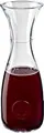Bormioli Rocco Misura Glass Carafe 0.3 L, 19 cm Height, 6.9 cm Diameter, with Embossed Filling Line for Precise Measurement, Dishwasher Safe, Set of 12 Pieces
