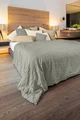 ERWIN M. LUSINI Riala Pillow Cover 70 x 90 cm Grey Linen Cotton Percale Crash Look Hotel Closure OEKO-TEX Standard 100