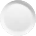 Set de 6 piese farfurii Vega Lusini Ashley din sticla temperata, 27 cm, albe, rotunde, rezistente la cuptor, microunde si masina de spalat vase
