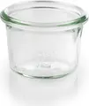 Pahare APS Gourmet pentru deserturi, 80 ml, sticla transparenta, set de 12 piese, rezistente la masina de spalat vase, pentru amuse-bouche si aperitive
