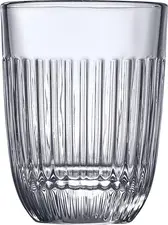 La Rochere Long drink glass Ouessant Longdrinkglas Ouessant Long drink glass Ouessant; 340 ml, 11.1 cm (H); transparent; 6 piece / pack Longdrinkglas Ouessant; 340 ml, 11.1 cm (H); transparent; 6 Stück / Pack The La Rochère Ouessant long drink glasses combine striking French design with high functionality for professional use in the catering industry, the hotel sector, bars and event venues. Available in 34 cl and 45 cl sizes, they are ideal for the stylish presentation of long drinks, cocktails, soft drinks, spritzers, iced tea, lemonades and other cold drinks. The characteristic embossed texture of the Ouessant collection is inspired by the traditional sailing boats of the Breton coast and gives every drink a distinctive look. The textured glass ensures a pleasant feel whilst also providing a secure grip during everyday professional service. With their larger capacity, the Ouessant long drink glasses are particularly well-suited to modern beverage concepts where ice cubes, garnishes, fruit or cocktail ingredients are to be presented in style. The transparent glass design shows off the colours and layers of drinks to their best advantage and enhances high-quality presentation at the bar, in the restaurant or on the terrace. Made from robust soda-lime pressed glass, both glass sizes are designed to meet the demands of daily HoReCa operations. The solid build ensures durability and cost-effectiveness in professional use. At the same time, the dishwasher-safe design allows for efficient cleaning and rapid return to service. Whether it’s a classic long drink, a non-alcoholic cocktail, homemade lemonade or refreshing summer drinks – the Ouessant long drink glasses offer a versatile solution for modern hospitality concepts and sophisticated beverage services. Ideal for long drinks, cocktails and soft drinks Characteristic Ouessant relief pattern Transparent design for attractive drink presentation Thermal shock resistance up to 85 °C Dishwasher-safe Die La Rochère Ouessant Longdrinkgläser vereinen markantes französisches Design mit hoher Funktionalität für den professionellen Einsatz in Gastronomie, Hotellerie, Bars und Eventlocations. Erhältlich in den Größen 34 cl und 45 cl bieten sie optimale Voraussetzungen für die stilvolle Präsentation von Longdrinks, Cocktails, Softdrinks, Schorlen, Eistee, Limonaden und weiteren Kaltgetränken. Die charakteristische Reliefstruktur der Ouessant-Kollektion ist von den traditionellen Segelbooten der bretonischen Küste inspiriert und verleiht jedem Getränk eine unverwechselbare Optik. Das strukturierte Glas sorgt für eine angenehme Haptik und unterstützt gleichzeitig einen sicheren Griff im professionellen Servicealltag. Mit ihrem größeren Fassungsvermögen eignen sich die Ouessant Longdrinkgläser besonders für moderne Getränkekonzepte, bei denen Eiswürfel, Garnituren, Früchte oder Cocktailzutaten stilvoll präsentiert werden sollen. Die transparente Glasoptik bringt Farben und Schichtungen von Getränken optimal zur Geltung und unterstützt eine hochwertige Präsentation an der Bar, im Restaurant oder auf der Terrasse. Gefertigt aus robustem Soda-Kalk-Pressglas sind beide Glasgrößen auf die Anforderungen des täglichen HoReCa-Betriebs ausgelegt. Die solide Verarbeitung sorgt für Langlebigkeit und Wirtschaftlichkeit im professionellen Einsatz. Gleichzeitig ermöglicht die spülmaschinengeeignete Ausführung eine effiziente Reinigung und schnelle Wiederverfügbarkeit im Service. Ob klassischer Longdrink, alkoholfreier Cocktail, hausgemachte Limonade oder erfrischende Sommergetränke – die Ouessant Longdrinkgläser bieten eine vielseitige Lösung für moderne Gastronomiekonzepte und anspruchsvolle Getränkeservices. Ideal für Longdrinks, Cocktails und Softdrinks Charakteristische Ouessant-Reliefstruktur Transparente Optik für attraktive Getränkepresentation Thermoschockbeständigkeit bis 85 °C Spülmaschinengeeignet