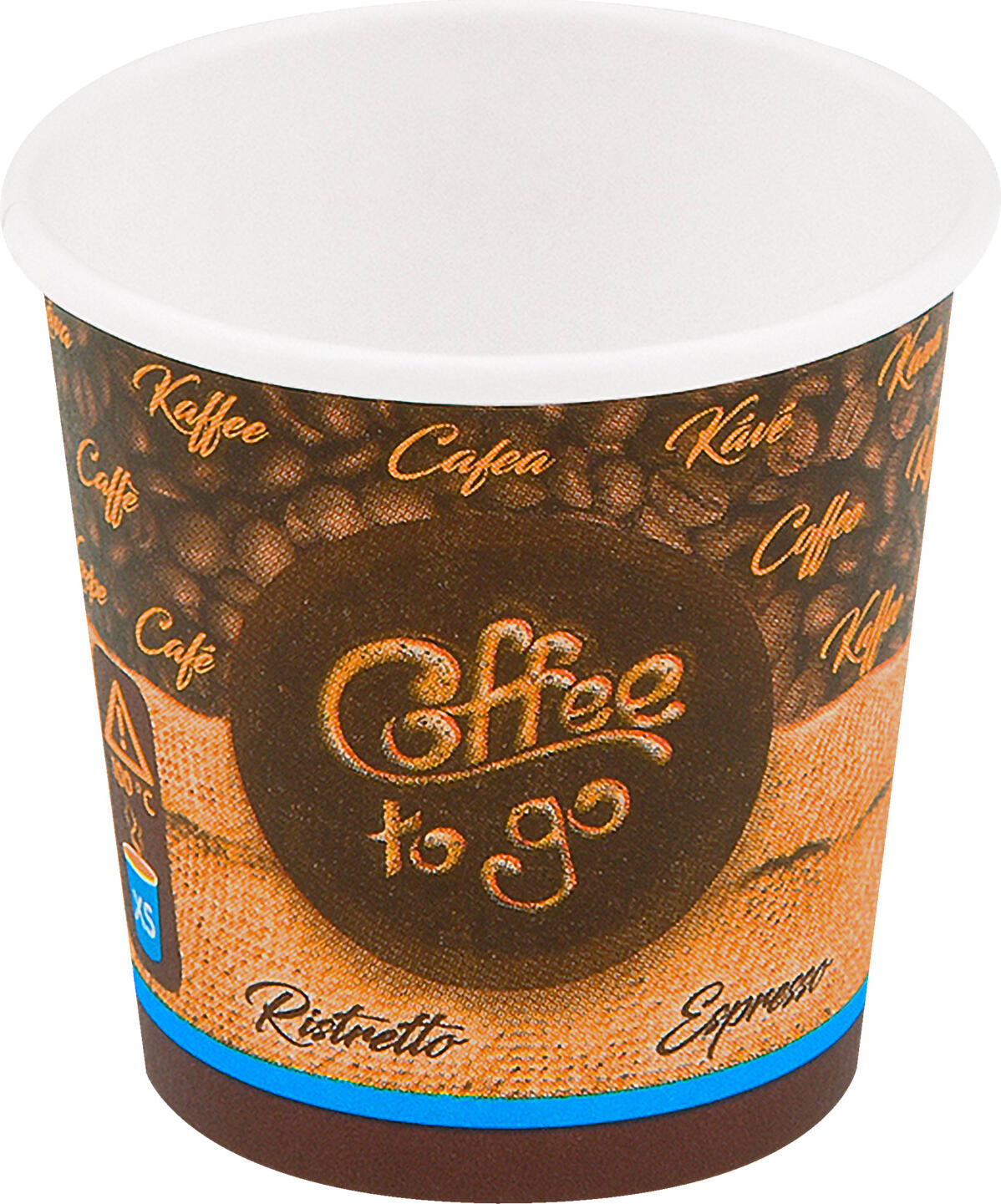 WIMEX WIMEX s.r.o. Drinking cup To Go Espresso Trinkbecher To Go Espresso Drinking cup To Go Espresso; 110 ml, 6.2x5.5 cm (ØxH); brown; 50 piece / pack Trinkbecher To Go Espresso; 110 ml, 6.2x5.5 cm (ØxH); braun; 50 Stück / Pack With the drinking cup To Go you get a paper cup in which your guests can safely transport hot drinks. For cafes, coffee shops, bistros and bakeries who offer coffee and much more for take-away, the paper cups are excellent. Of course, you can use the To Go cups not only for filter coffee, but also for other coffee specialties such as latte macchiato and espresso, as well as for chocolatey drinks and tea. The ml specification of all drinking cups always refers to the maximum serving value (to the top edge). Klassischer Einweg-Trinkbecher To Go Espresso aus Pappe mit einer inneren PE-Beschichtung. Ideal für Espresso To Go und ähnliche Heißgetränke. Passende Domdeckel aus Kunststoff bitte separat bestellen. Die ml-Angabe aller Trinkbecher bezieht sich immer auf den maximalen Servierwert (bis Oberkante).