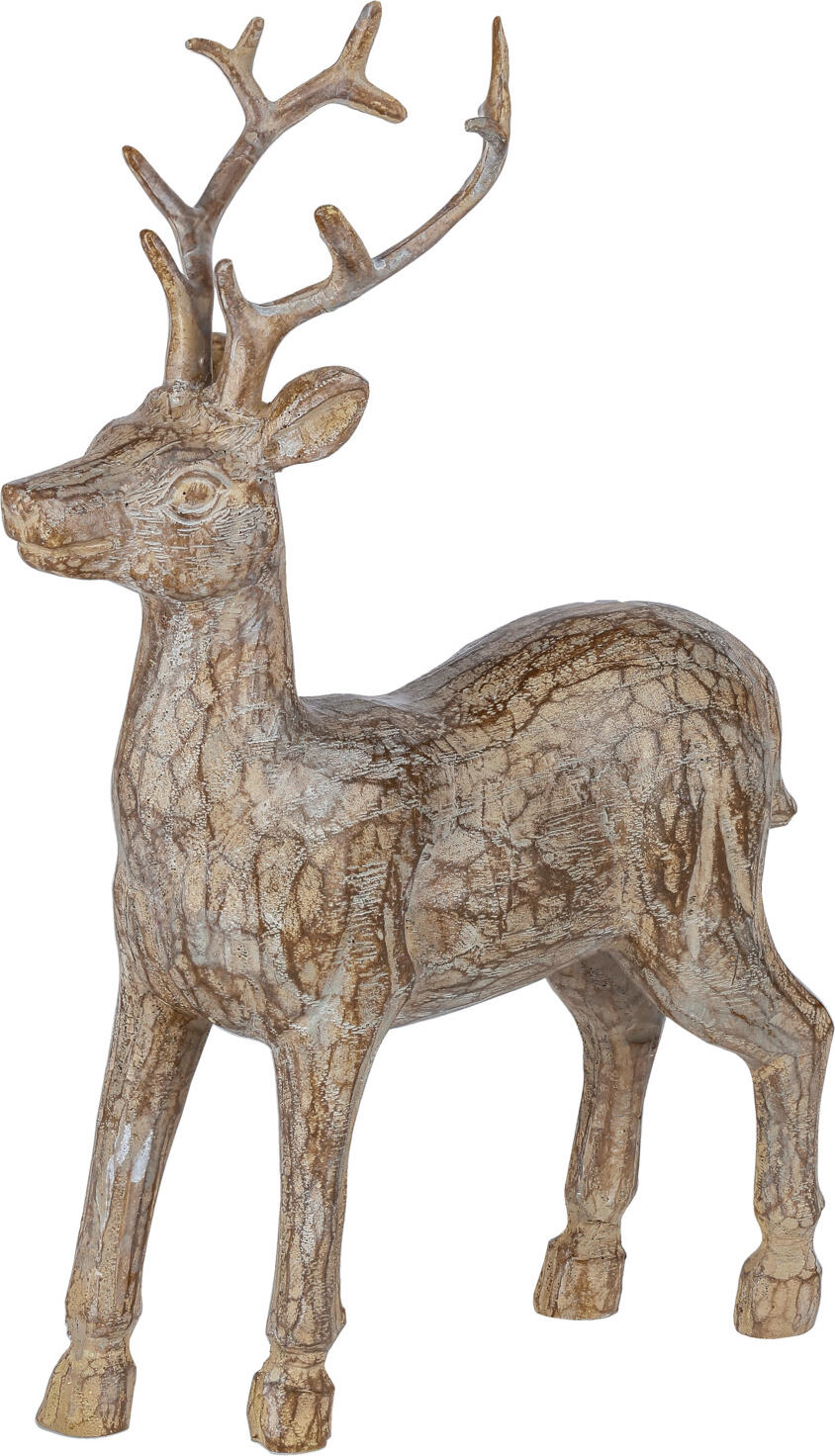 unknown LUSINI Solutions GmbH Decorative deer Alketa Dekohirsch Alketa Decorative deer Alketa; 11.5x6x16 cm (LxWxH); brown Dekohirsch Alketa; 11.5x6x16 cm (LxBxH); braun Deer figure made of resin. Hirschfigur aus Resin.