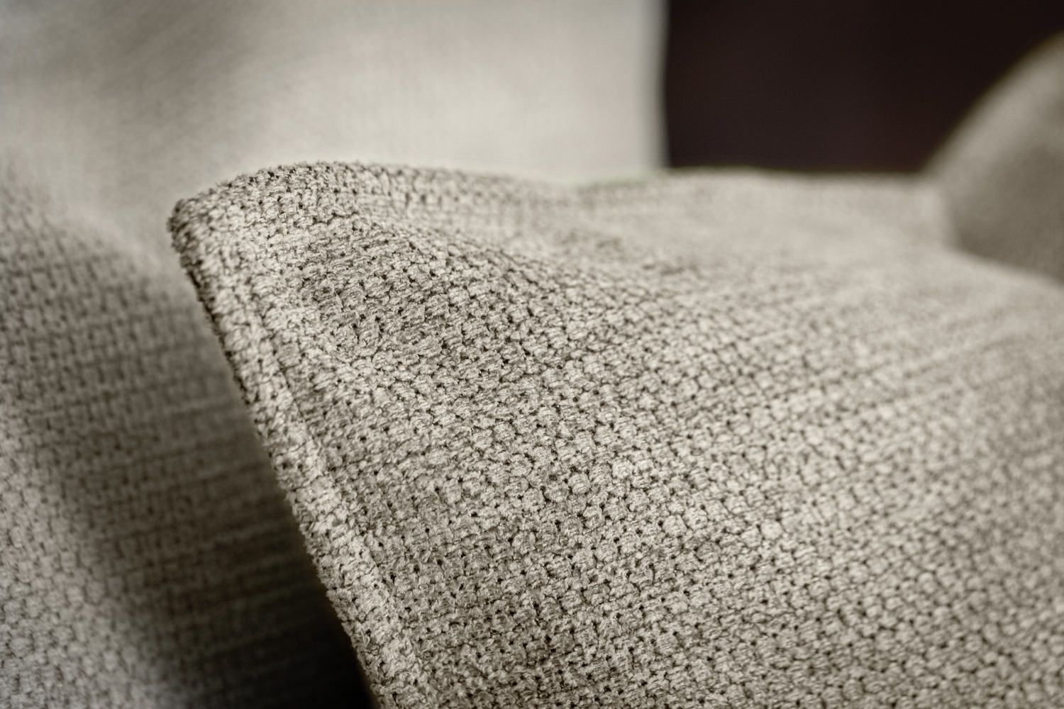 ERWIN M. LUSINI Maella Decorative Cushion Cover, 40 x 60 cm, Sand, Water-Repellent Non-Iron Fabric, Zip Closure, OEKO-TEX Standard 100