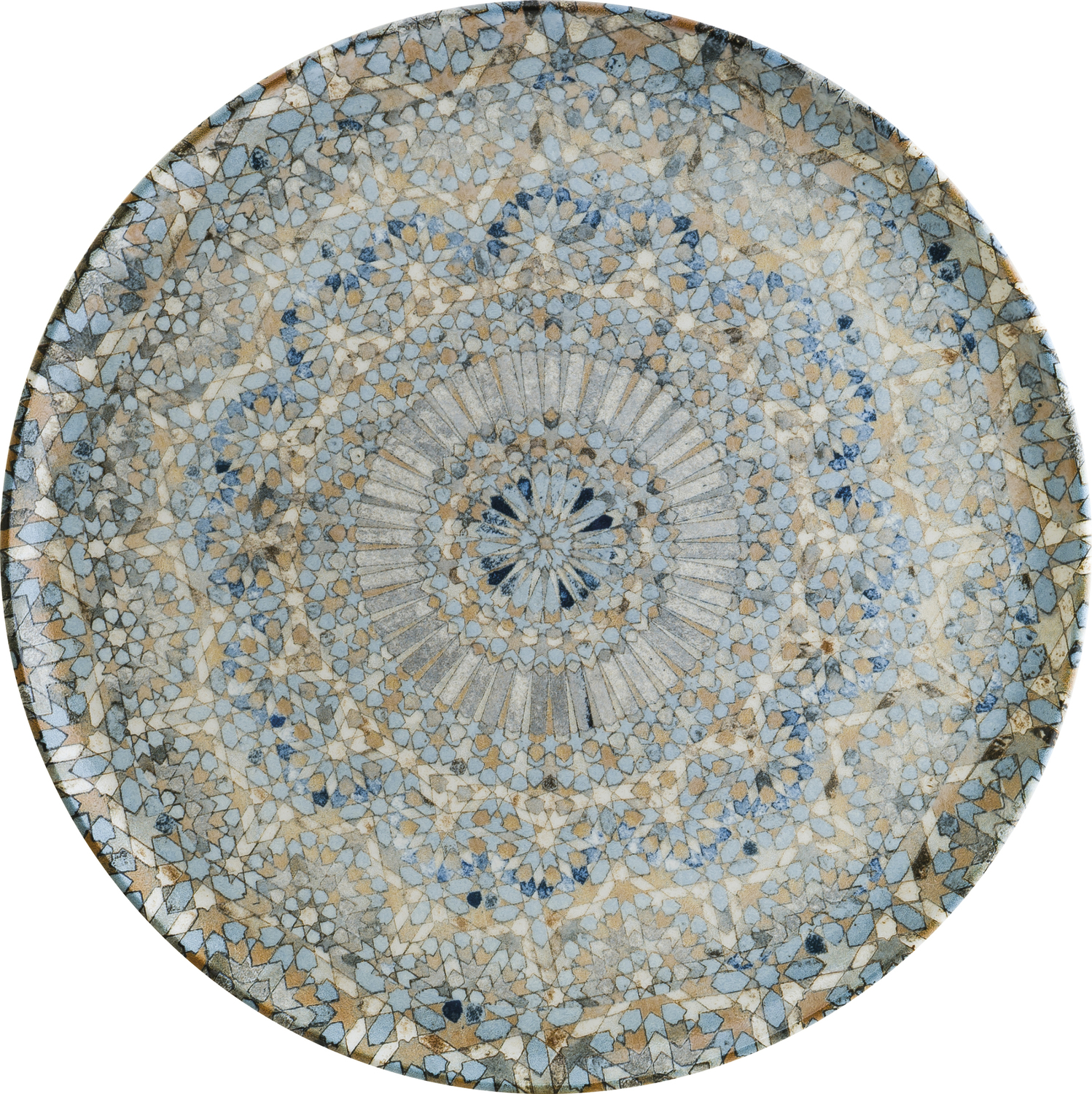 Bonna Table Roc Deutschland GmbH Pizza plate Luca Mosaic Pizzateller Luca Mosaic Pizza plate Luca Mosaic; 32 cm (Ø); orange/dark-blue/light-blue/yellow/white; round; 6 piece / pack Pizzateller Luca Mosaic; 32 cm (Ø); orange/dunkelblau/hellblau/gelb/weiß; rund; 6 Stück / Pack Colored porcelain pizza plate in mosaic pattern. With unusual decor. Suitable for dishwasher and microwaveable. Farbiger Pizzateller aus Porzellan mit Mosaik-Muster. Spülmaschinengeeignet und mikrowellengeeignet.