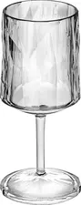 koziol koziol »ideas for friends GmbH Wine glass Classic Wine Club No. 21 Superglas with filling l Weinglas Classic Wine Club No. 21 Superglas mit Eichstrich Wine glass Classic Wine Club No. 21 Superglas with filling line; 300 ml, 7.95x18.3 cm (ØxH); transparent; 0.25 l Filling line, 12 piece / pack Weinglas Classic Wine Club No. 21 Superglas mit Eichstrich; 300 ml, 7.95x18.3 cm (ØxH); transparent; 0.25 l Eichstrich, 12 Stück / Pack The Superglas is made from unbreakable high-tech plastic in an attractive faceted design, ideal for red wine, spritzers or cocktails. Complies with legal requirements for all areas where glass is prohibited. Insulates four times better than conventional glass. Shock-resistant, recyclable, dishwasher-safe up to a maximum of 70 °C; new glasses should be washed at over 80 °C for the first time; pH-neutral detergents and a special rinse aid for plastic glasses are recommended. Customisation with your chosen logo – including all-round printing – is available from 100 pieces using the Luxury Print process. For orders of 250 pieces or more, your logo can also be applied using the pad printing process. Or would you like your own custom colour? – We’d be happy to produce this for you from as little as 500 pieces. Das Superglas besteht aus unzerbrechlichem Hightech-Kunststoffmaterial in attraktiven Facettendesign für Rotwein, Spritz oder Cocktails. Erfüllt die gesetzlichen Vorgaben für alle Bereiche mit Glasverbot. Isoliert viermal besser als herkömmliches Glas. Stoßfest, recyclebar, spülmaschinengeeignet bis max. 70 °C, neue Gläser erstmals über 80 °C spülen, pH-neutrale Reinigungsmittel und speziellen Klarspüler für Kunststoffgläser empfohlen. Eine Veredelung mit Ihrem Wunsch Logo, gern auch als Rundumdruck ist ab 100 Stück mit dem Luxury Print Verfahren möglich. Ab 250 Stück ist Ihr Logo auch im Tampondruckverfahren möglich. Oder Sie wünschen eine eigene Sonderfarbe? - Diese setzen wir gern bereits ab 500 Stück für Sie um.