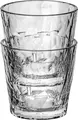 koziol Lowball Club No. 22 Superglas Shatterproof Plastic Whiskey Glasses, 300ml, Transparent, Stackable and Dishwasher Safe, Set of 2