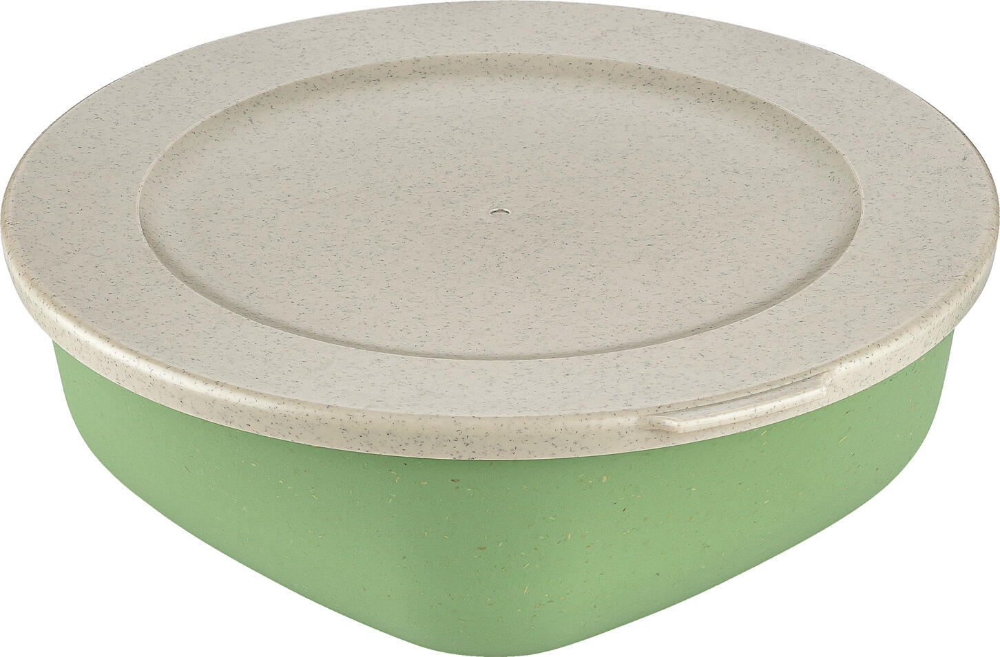 koziol koziol »ideas for friends GmbH Reusable container Connect Box Mehrwegbehälter Connect Box Reusable container Connect Box; 1300 ml, 21.3x20.7x7.1 cm (LxWxH); green; round; 2 piece / pack Mehrwegbehälter Connect Box; 1300 ml, 21.3x20.7x7.1 cm (LxBxH); grün; rund; 2 Stück / Pack The innovative box is made of purely biocircular plastic and wood fibers. The plastic is produced exclusively from used sunflower and rapeseed oil from industry and gastronomy. The wood fibers are obtained from paper production scrap and trees that are felled as part of forest management. Its practical lid makes it ideal for takeout use. Provides reliable temperature resistance between -10 °C and +100 °C. BPA-free, melamine-free, microwaveable, leakproof and suitable for dishwasher. Die innovative Box besteht aus rein biozirkulärem Kunststoff und Holzfasern. Der Kunststoff wird ausschließlich aus benutztem Sonnenblumen- und Rapsöl aus Industrie und Gastronomie gewonnen. Die Holzfasern werden aus Bäumen gewonnen, die bei der Forstpflege anfallen sowie aus Resten der Papierherstellung. Ideal geeignet für den Take-away Bereich mit praktischem Deckel. Die Temperaturbeständigkeit ist zwischen -10°C und +100°C zuverlässig gewährleistet. BPA frei, melaminfrei, mikrowellengeeignet, auslaufsicher und spülmaschinengeeignet.