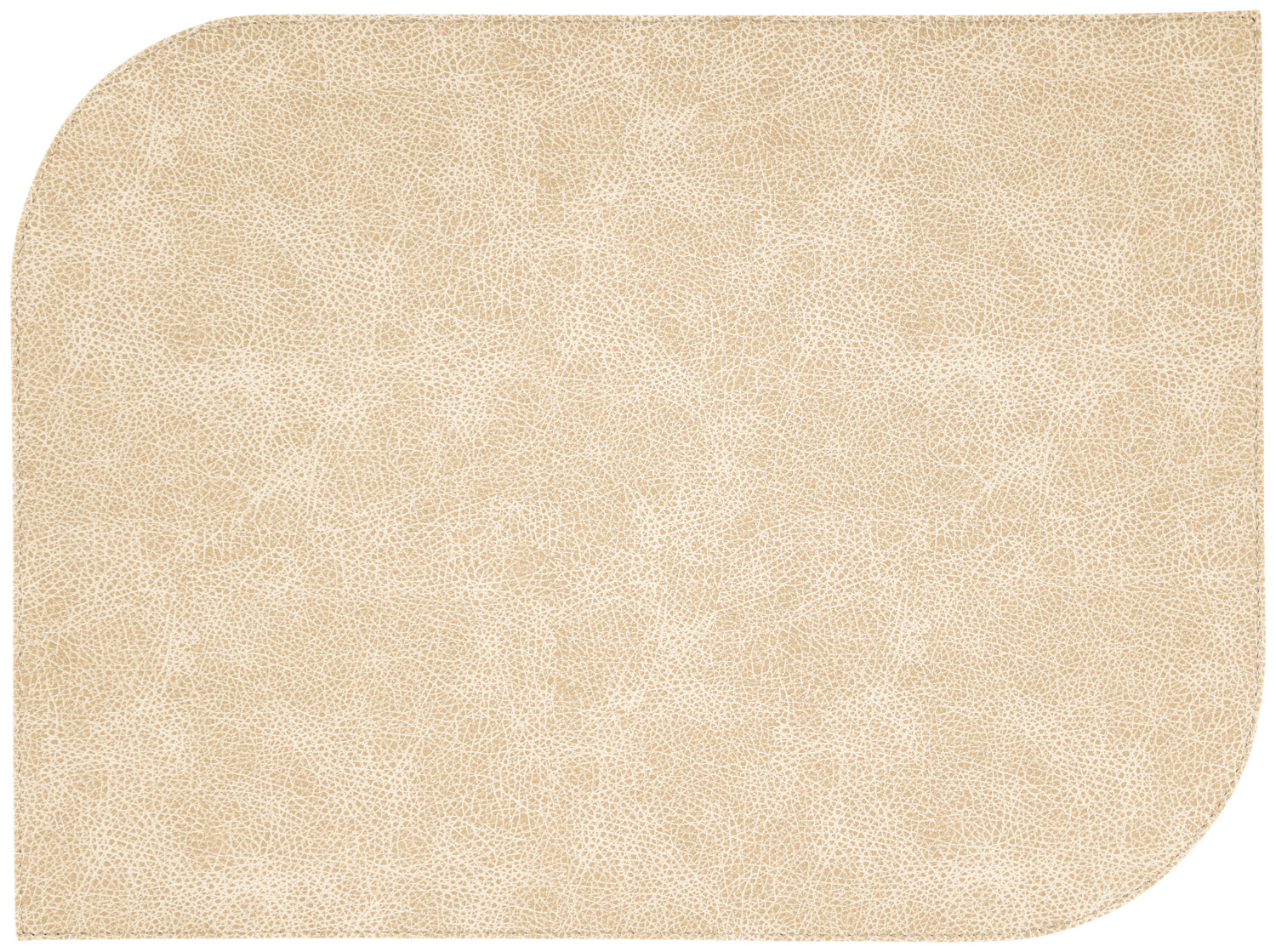 ERWIN M. LUSINI Solutions GmbH Placemat Shana 2 rounded corners Tischset Shana 2 runde Ecken Placemat Shana 2 rounded corners; 32.5x44 cm (WxL); beige/taupe; rectangular; 6 piece / pack Tischset Shana 2 runde Ecken; 32.5x44 cm (BxL); beige/taupe; rechteckig; 6 Stück / Pack Placemat made of imitation leather. Easily reversible for different ambience. Suitable for indoor and protected outdoor use. Damp wipeable, not suitable for dishwasher. Tischset aus Kunstleder. Einfach umdrehbar für unterschiedliche Ambiente. Für Innen- und den geschützten Außenbereich geeignet. Feucht abwischbar, nicht spülmaschinengeeignet.