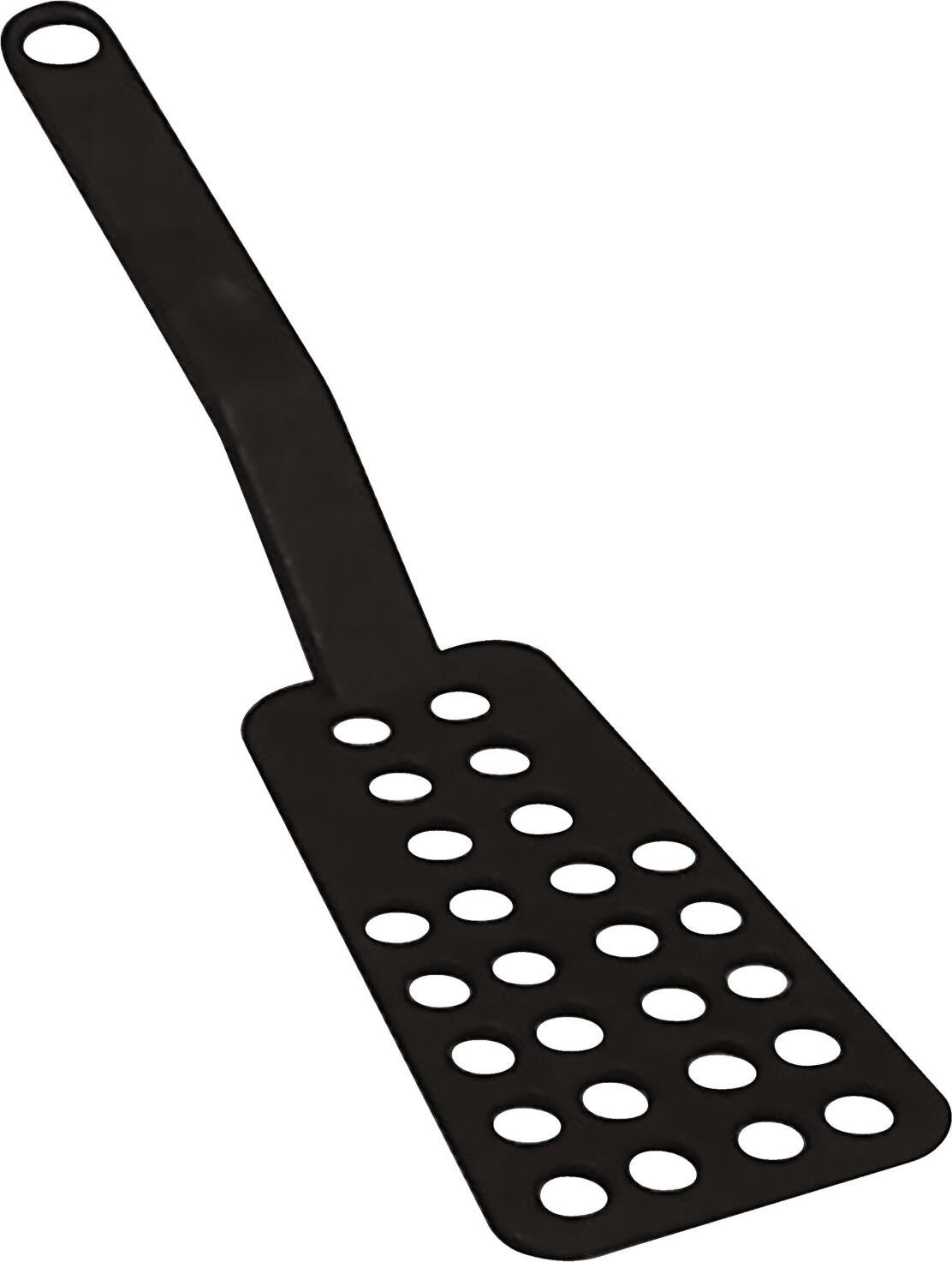 de Buyer DE BUYER INDUSTRIES SAS Spatula for non-stick pans Pfannenwender für Antihaftpfanne Spatula for non-stick pans; 28x6.5 cm (LxW); black; rectangular Pfannenwender für Antihaftpfanne; 28x6.5 cm (LxB); schwarz; rechteckig Spatula made of heat-resistant plastic, ideal for non-stick pans. Pfannenwender aus hochwertigem Nylon. Optimal geeignet für beschichtetes Kochgeschirr. Spülmaschinengeeignet.