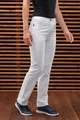 Pantaloni pentru femei Jobeline Rina, croială dreaptă, design cu 5 buzunare și talie elasticată, 65% poliester 35% bumbac, OEKO-TEX Standard 100
