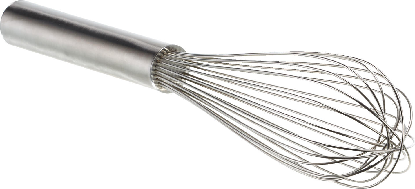 PULSIVA LUSINI Solutions GmbH Whisk Piano Schneebesen Piano Whisk Piano; 30 cm (L); stainless steel Schneebesen Piano; 30 cm (L); edelstahl Whisk made of stainless steel. 24 thin wires. Suitable for dishwashers. Schneebesen aus Edelstahl, rostfrei. 24 dünne Drähte. Spülmaschinengeeignet.