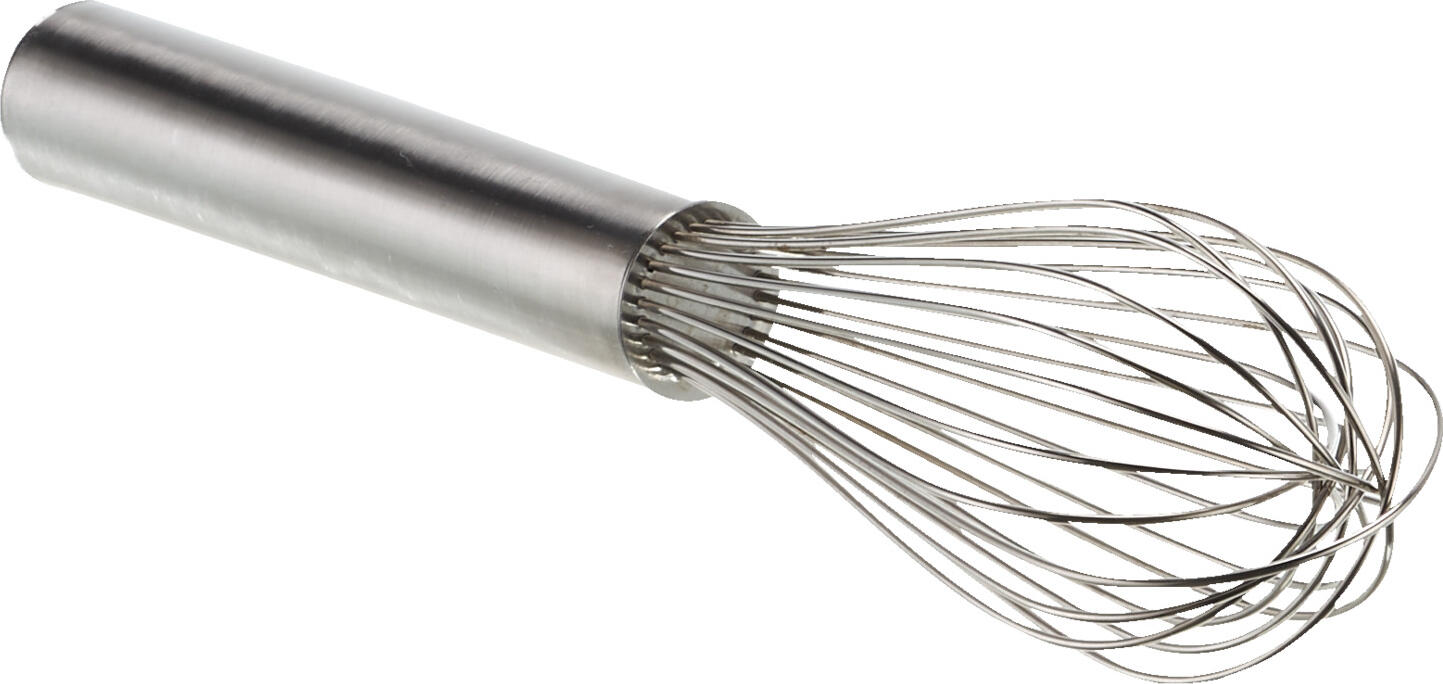 PULSIVA LUSINI Solutions GmbH Whisk Piano Schneebesen Piano Whisk Piano; 25 cm (L); stainless steel Schneebesen Piano; 25 cm (L); edelstahl Whisk made of stainless steel. 24 thin wires. Suitable for dishwashers. Schneebesen aus Edelstahl, rostfrei. 24 dünne Drähte. Spülmaschinengeeignet.