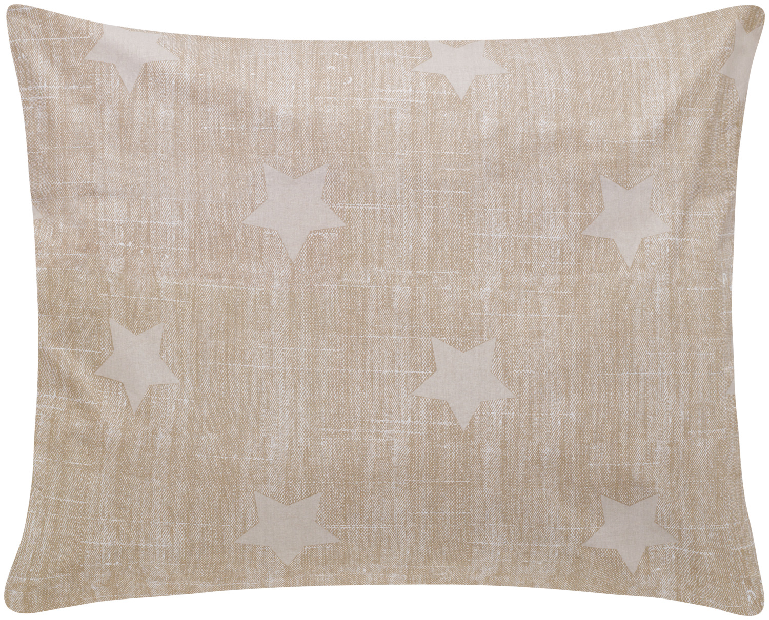 ERWIN M. LUSINI Solutions GmbH Pillow cover Stern Kissenbezug Stern Pillow cover Stern; 65x100 cm (LxW); taupe; 2 piece / pack Kissenbezug Stern; 65x100 cm (LxB); taupe; 2 Stück / Pack 100% cotton. Weight approx. 120 g/m². Trendy cotton bed linen with printed star motif in 2 modern colors for dreamy sleeping pleasure of your guests. Note: The bed linen reaches the specified size after washing three times. Trendige Baumwolle-Bettwäsche mit aufgedrucktem Sternmotiv in 2 modernen Farben für traumhaftes Schlafvergnügen Ihrer Gäste. 100% Baumwolle, 95°-Wäsche, nicht chlor-echt, 2 Punkt trocknergeeignet. 130g/qm. Hinweis: Die Bettwäsche erreicht nach dreimaligem Waschen die angegebene Größe