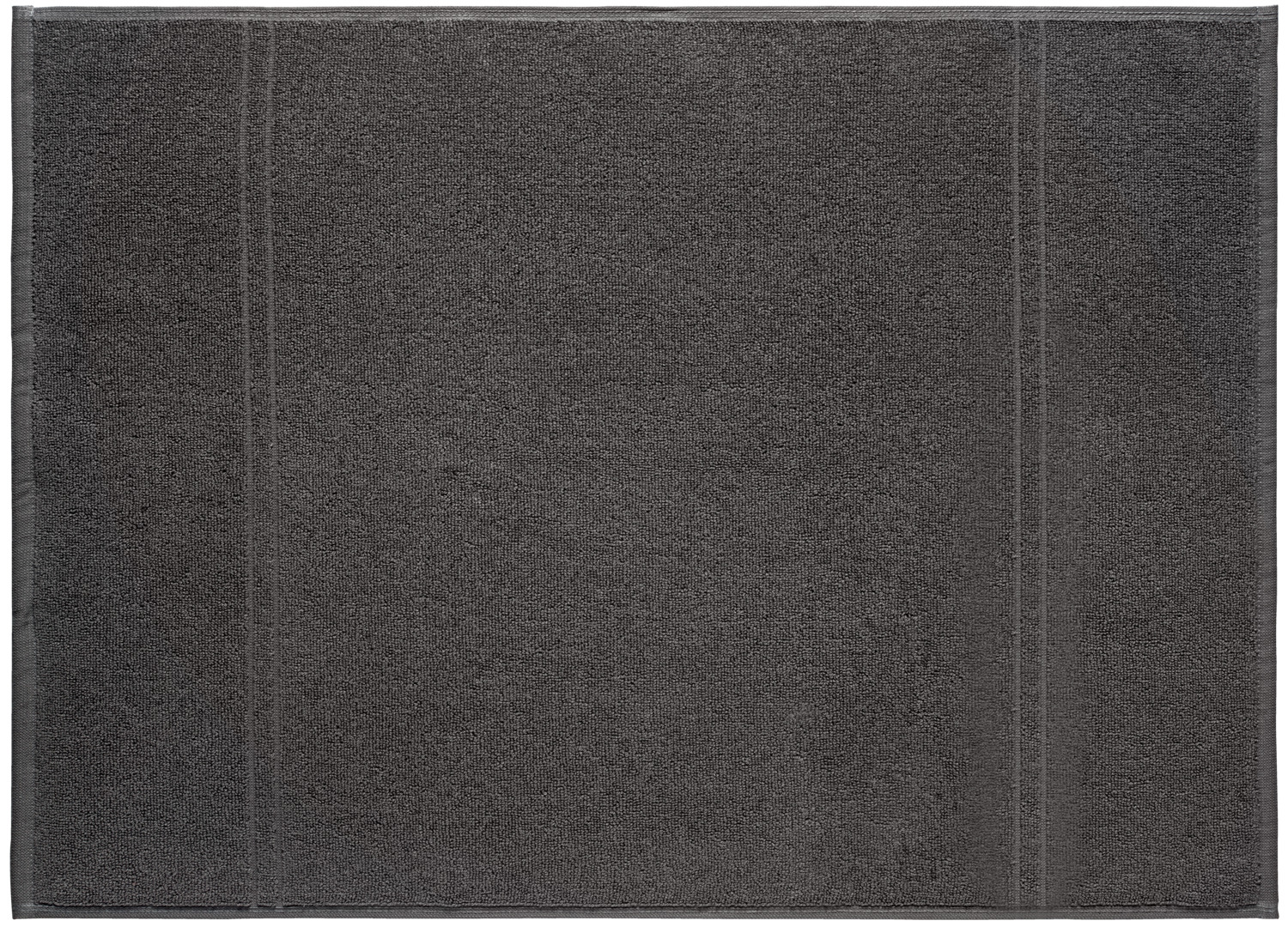 ERWIN M. LUSINI Solutions GmbH Bath mat Dina Badematte Dina Bath mat Dina; 50x70 cm (WxL); anthracite Badematte Dina; 50x70 cm (BxL); anthrazit 100% cotton. Weight approx. 700 g/m². Twisted terry bath mat in high quality, durable, Especially durable, developed in timeless, combinable natural tones. Personalization possible. 100 % Baumwolle. Gewicht ca. 700 g/m². Zwirnfrottier Badematte in hochwertiger, strapazierfähiger Qualität, Besonders langlebig, entwickelt in zeitlosen, kombinierbaren Naturtönen. Personalisierung möglich.