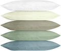 ERWIN M. LUSINI Antila Pillow Cover, 100% Cotton Seersucker Fabric, 200 TC, Hotel Closure, 70 x 90 cm, OEKO-TEX Standard 100 Certified