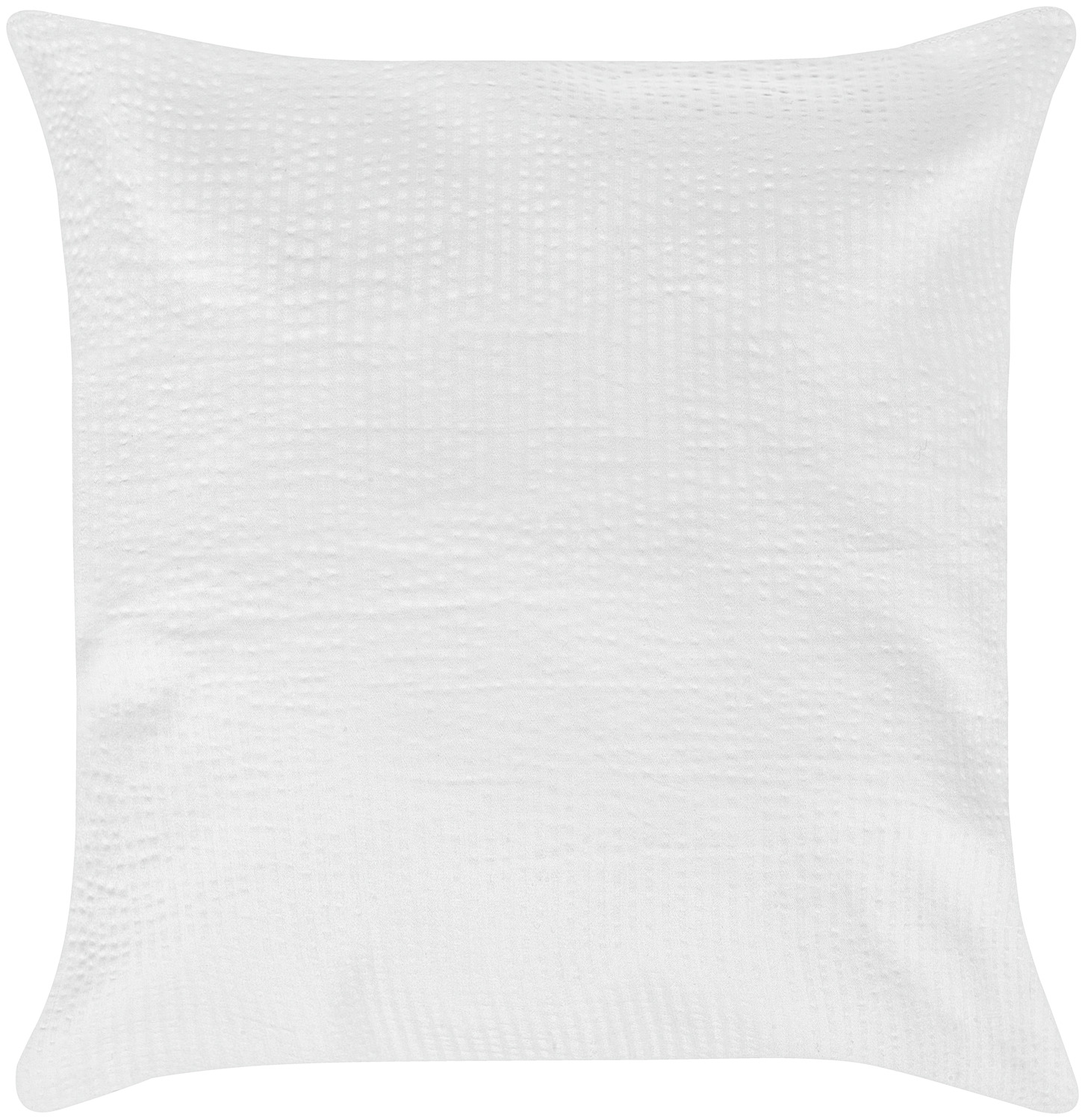ERWIN M. LUSINI Solutions GmbH Pillow cover Antila Kissenbezug Antila Pillow cover Antila; 80x80 cm (LxW); white Kissenbezug Antila; 80x80 cm (LxB); weiß 100% cotton. Weight approx. 140 g/m². Attractive pillow cover in woven satin with seersucker finish. With hotel closure. Thread count (TC) -thread density: 200 threads per inch. Weave type: Seersucker 100 % Baumwolle. Gewicht ca. 140 g/m². Attraktiver Kissenbezug aus gewebtem Satin mit Seersucker-Ausrüstung. Mit Hotelverschluss. Thread Count (TC) -Fadendichte: 200 Fäden je Inch Webart: Seersucker