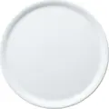 Set de 18 piese Farfurii pentru pizza PULSIVA Cadru, Porțelan Alb, Rotunde 32 cm Diametru, Compatibile cu Mașina de Spălat Vase și Cuptorul cu Microunde