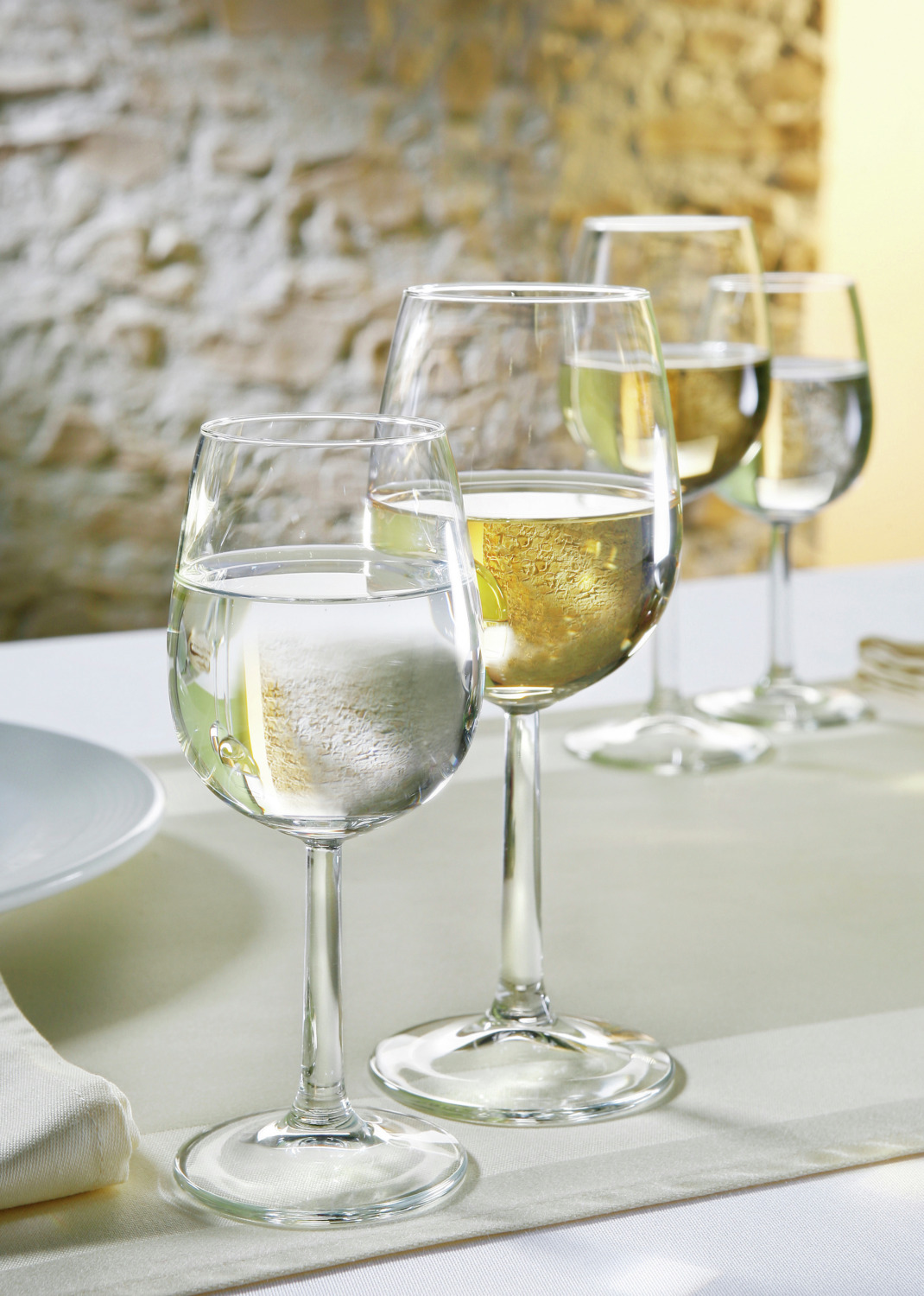 Royal Leerdam Bouquet Rosé Wine Glass, 450ml Crisal Glass, High Durability, Dishwasher Safe, 20cm Height