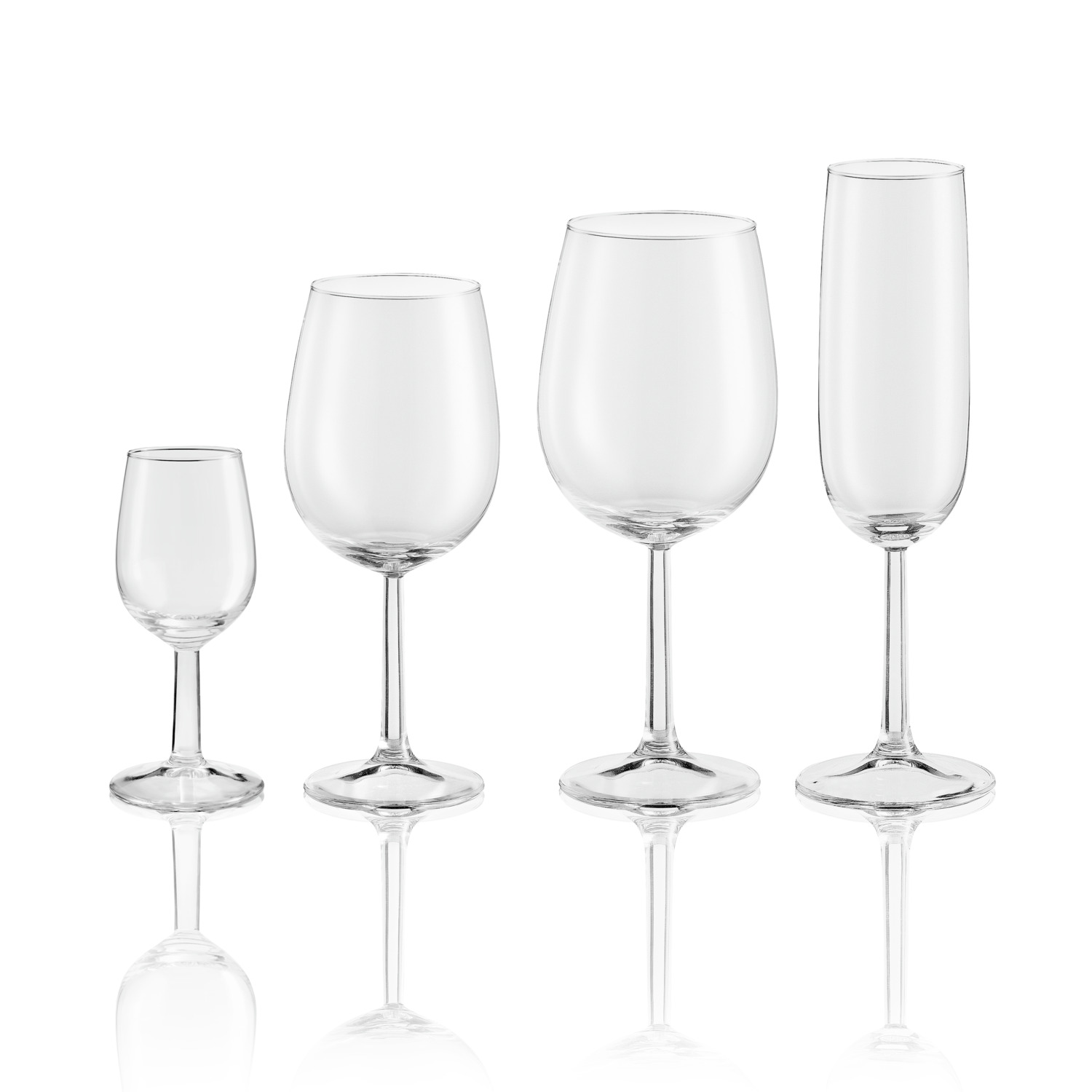 Royal Leerdam Bouquet Rosé Wine Glass, 450ml Crisal Glass, High Durability, Dishwasher Safe, 20cm Height