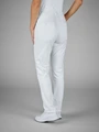 Женские брюки чинос Jobeline Eddie, смесь хлопка с эластичным поясом, зауженные штанины, белые, размер 34