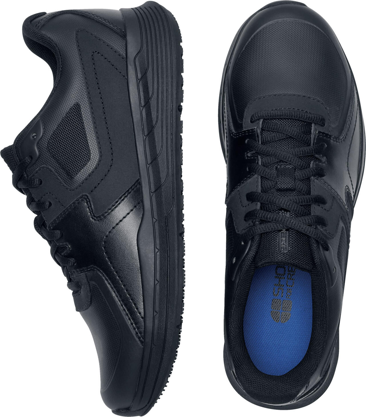 Защитная обувь Shoes For Crews Condor Унисекс, черная кожа, мембрана SpillGuard, SRC противоскользящая подошва, ISO EN 20347 OB без металла
