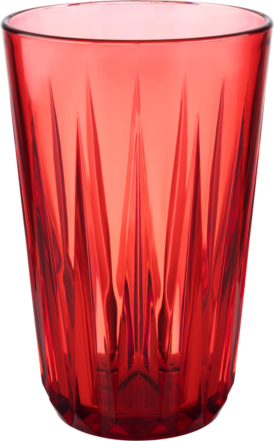 APS Assheuer + Pott GmbH & Co. KG Plastic cup Crystal Trinkbecher CRYSTAL, Tritan Plastic cup Crystal; 300 ml, 8x12.5 cm (ØxH); red Trinkbecher CRYSTAL, Tritan; 300 ml, 8x12.5 cm (ØxH); rot Tritan drinking cup. Can be used in sensitive environments such as pool, spa, beach and wellness. Der Trinkbecher CRYSTAL aus Tritan ist ein robuster und praktischer Becher für Gastronomie, Hotellerie, Catering und Haushalt. Das bruchsichere Material eignet sich besonders für den täglichen Einsatz, auch in Bereichen mit hoher Beanspruchung. Durch die stapelbare Ausführung lässt sich der Becher platzsparend lagern, während die spülmaschinengeeignete Qualität die Reinigung erleichtert. * Material: Tritan * Bruchsicher * Stapelbar * Nicht mikrowellengeeignet * Spülmaschinengeeignet * Made in Germany