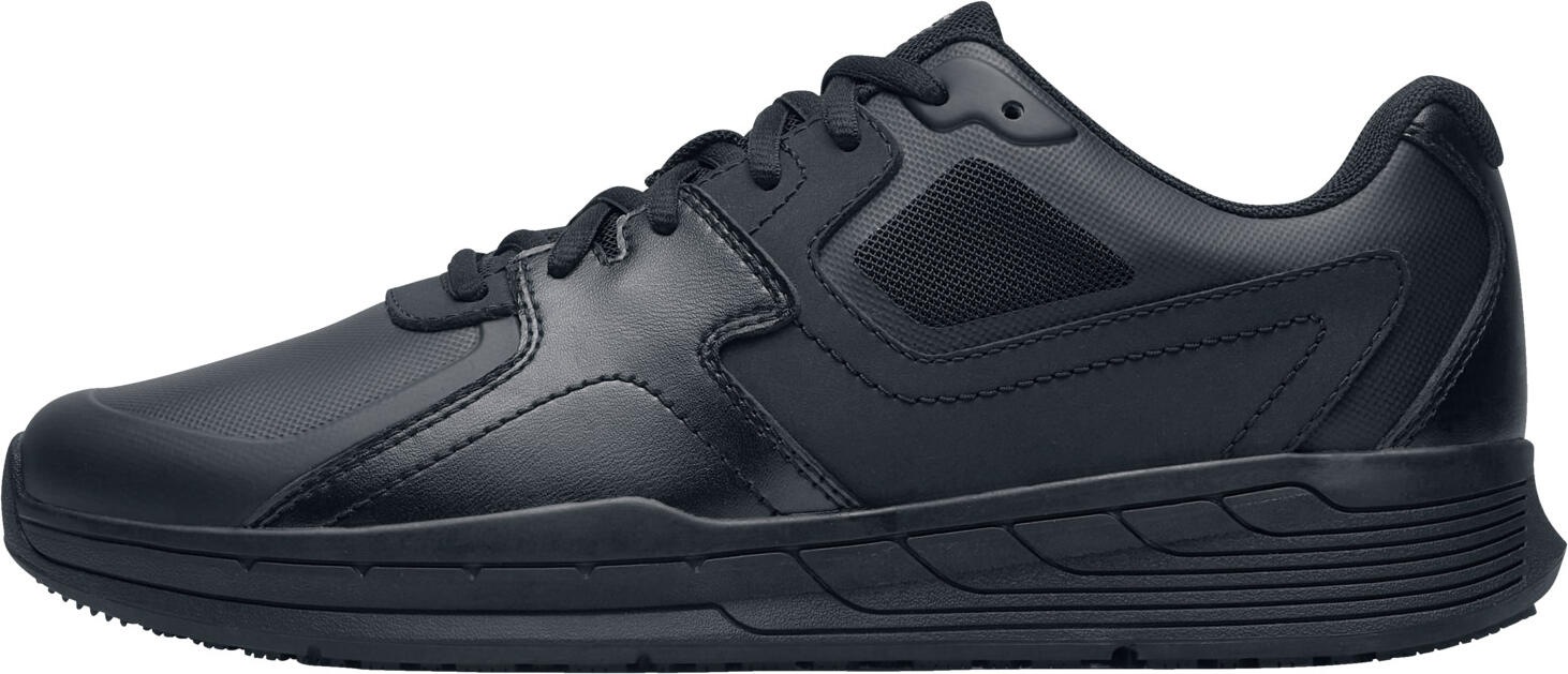 Incaltaminte de lucru unisex Shoes For Crews Condor II, Piele Rezistenta la Apa, Membrana SpillGuard, Talpa Anti-alunecare si Ulei, Negru, Marime EU 43