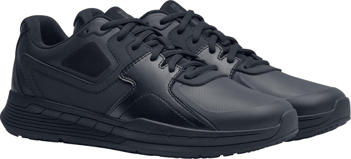 Incaltaminte de lucru unisex Shoes For Crews Condor II, Piele Rezistenta la Apa, Membrana SpillGuard, Talpa Anti-alunecare si Ulei, Negru, Marime EU 43