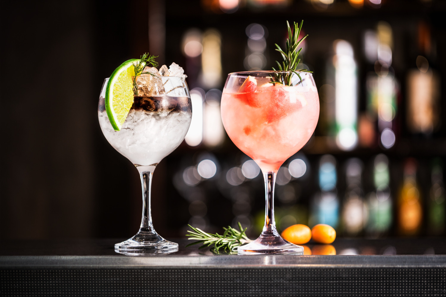 Set de 6 pahare pentru Gin Tonic Pasabahce Cubata, 630ml, forma de goblet/balon, sticla groasa de calitate, transparente
