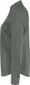 Jobeline Lani Women's Long Sleeve Blouse, Regular Fit, Cotton-Polyester Blend, Easy-Iron, Short Stand-up Collar, OEKO-TEX Certified