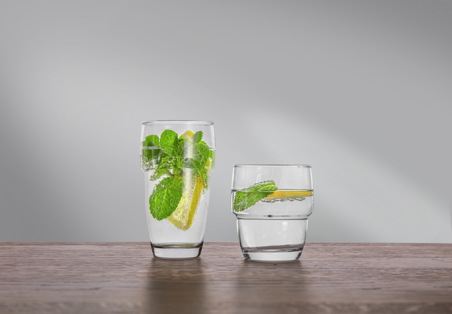 LAV Valletta Whisky Glasses, 285ml Heavy Base Tumblers, Stackable and Dishwasher Safe Glassware, Set of 12 Pieces