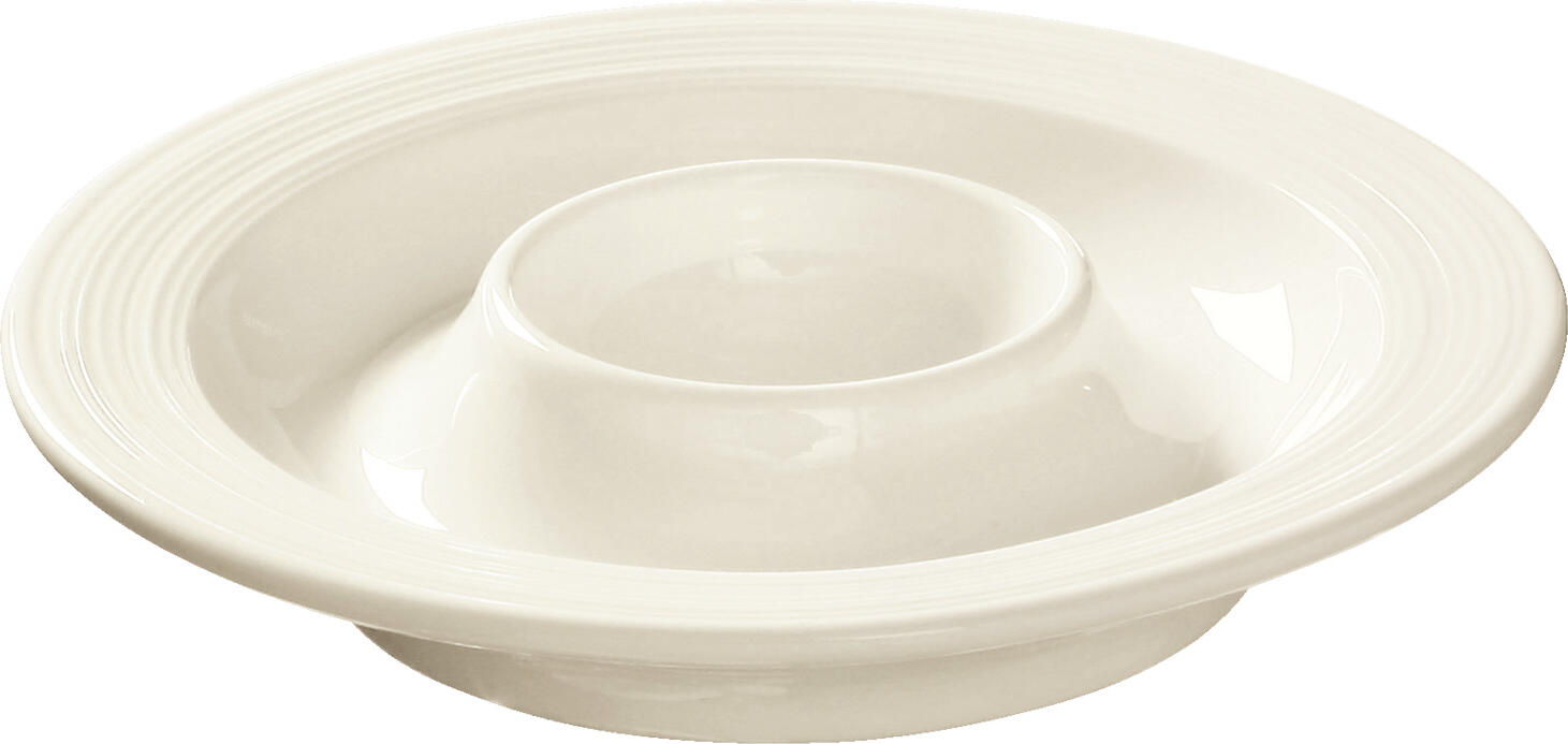 VEGA LUSINI Solutions GmbH Egg cup Skyline Eierbecher Skyline Egg cup Skyline; 12 cm (Ø); cream white; round; 6 piece / pack Eierbecher Skyline; 12 cm (Ø); cremeweiß; rund; 6 Stück / Pack Cream colored bone china egg cup with relief. Modern design. High resistance. Brilliant glaze. Dishwasher safe and microwaveable. Cremefarbener Eierbecher aus Bone-China mit Relief. Modernes Design. Hohe Widerstandsfähigkeit. Brillante Glasur. Spülmaschinenfest und mikrowellengeeignet.