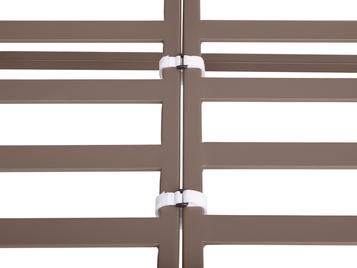 Element Central Canapea Exterior VEGA Sereno, Taupe, Cadru Aluminiu Vopsit in Praf, Material Olefin, Rezistent la UV, 60 x 69.5 x 64 cm