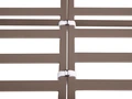 Element Central Canapea Exterior VEGA Sereno, Taupe, Cadru Aluminiu Vopsit in Praf, Material Olefin, Rezistent la UV, 60 x 69.5 x 64 cm
