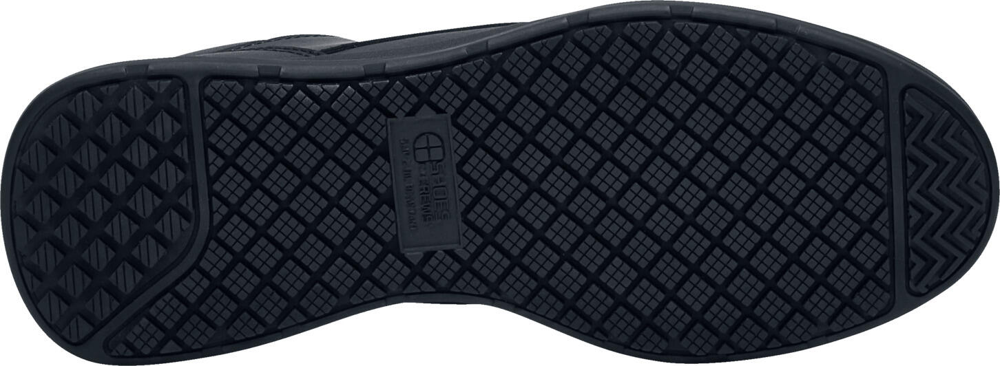 Incaltaminte de lucru Shoes For Crews Liberty, Piele Vegana Hidrofoba, Talpa Anti-alunecare SVC Might Grip cu TRIPGUARD, Rezistente la Ulei si Grasimi, Negru, Marime EU 42