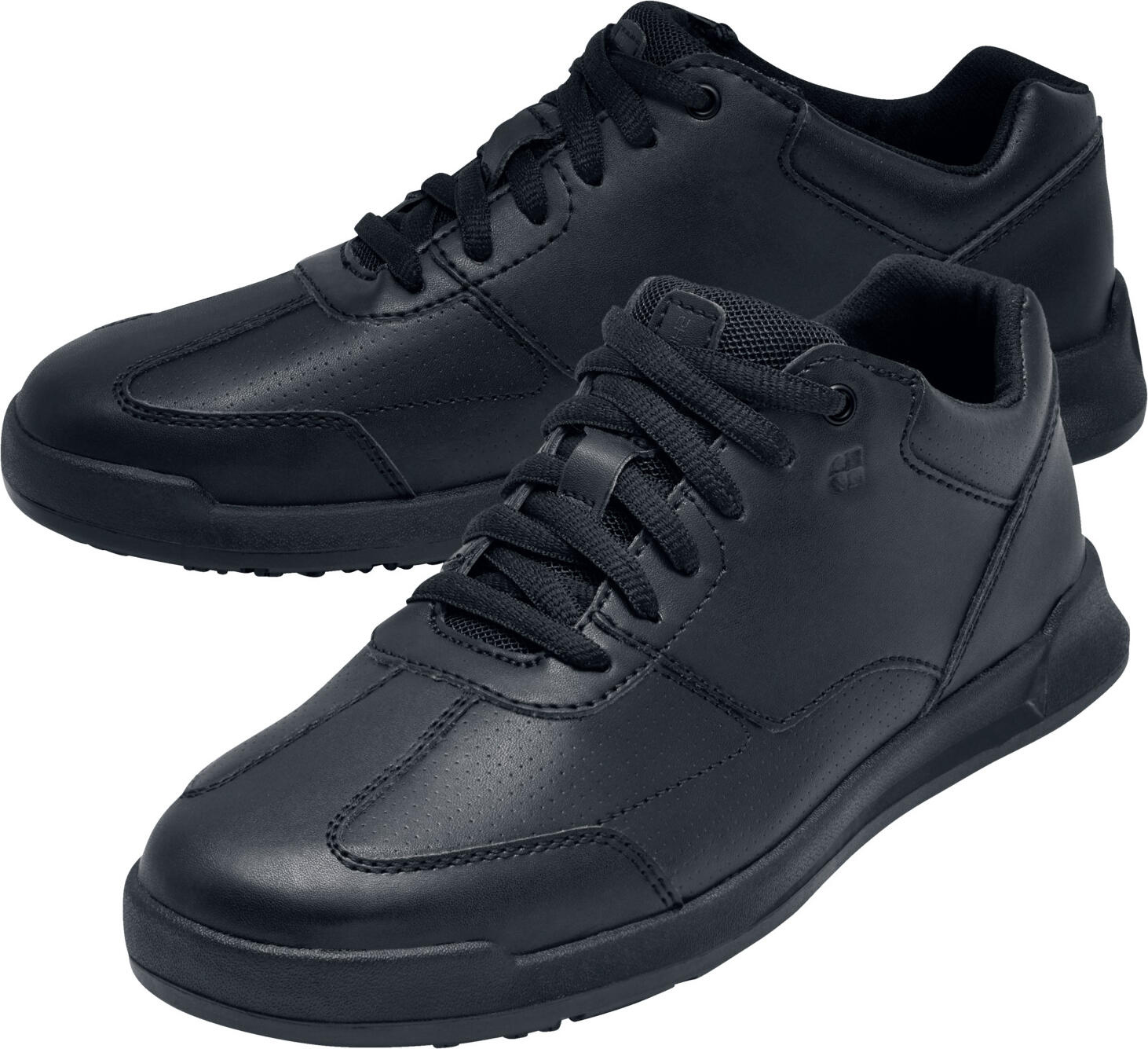 Рабочая обувь Shoes For Crews Liberty, размер 37 EU, веганская водоотталкивающая кожа, противоскользящая подошва SVC Might Grip с TRIPGUARD, устойчивость к маслу и жирам, черные