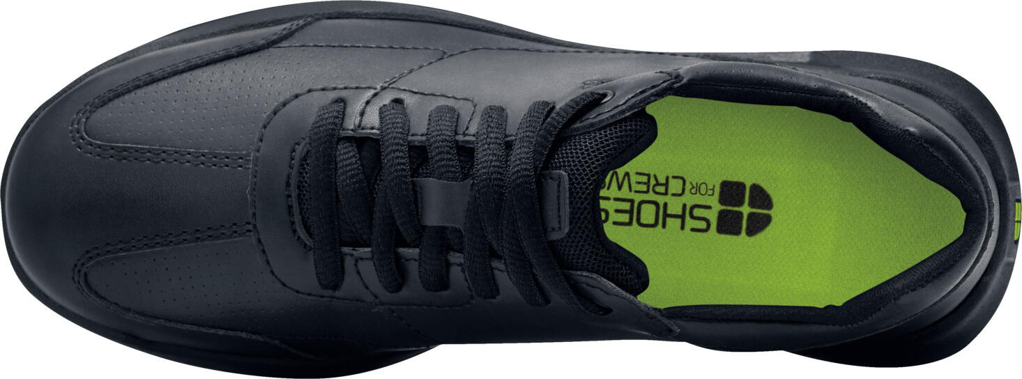 Рабочая обувь Shoes For Crews Liberty, размер 37 EU, веганская водоотталкивающая кожа, противоскользящая подошва SVC Might Grip с TRIPGUARD, устойчивость к маслу и жирам, черные