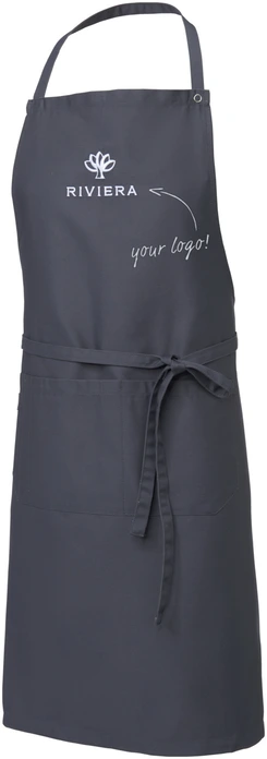 Jobeline Nando Bib Apron, 88x100 cm, 65% Polyester 35% Cotton, 2 Front Pockets and 2 Pen Pockets, Adjustable Neckband, OEKO-TEX Standard 100