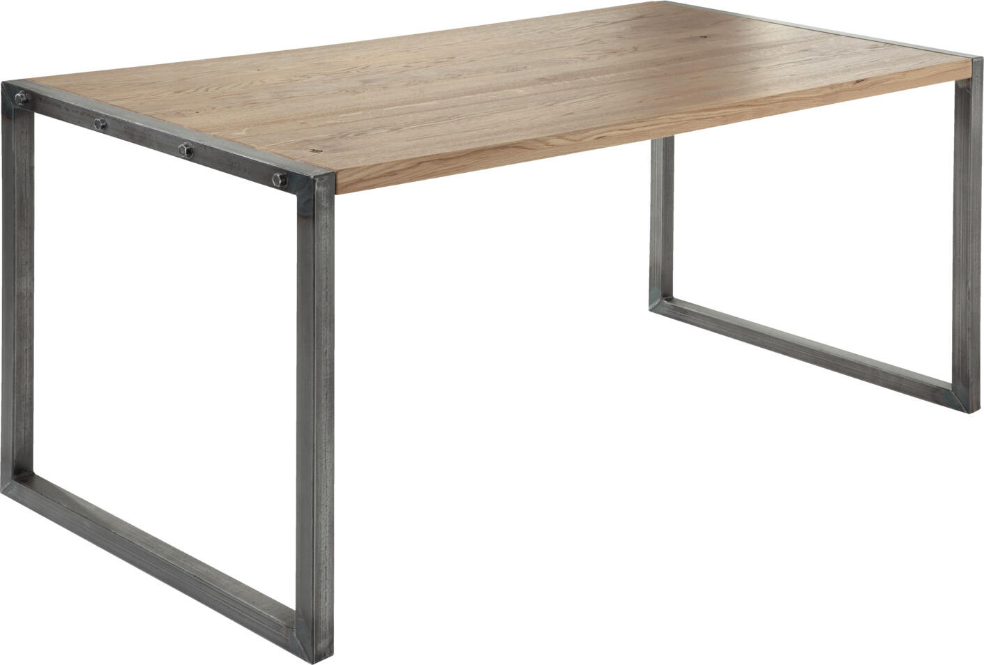 VEGA LUSINI Solutions GmbH Dining table Torres rectangular Esstisch Torres rechteckig Dining table Torres rectangular; 160x80x75 cm (LxWxH); Table top antique oak/grey, base grey; rectangular Esstisch Torres rechteckig; 160x80x75 cm (LxBxH); Platte eiche antik/grau, Gestell grau; rechteckig Industrial look table made of painted steel frame and table top in FSC® certified solid oak wood. Steel frame in untreated look. Natural knots are sealed with a special black resin. This makes the table easy to clean despite its vintage look. Plastic glides included. Only suitable for indoor use. Delivery is disassembled, including mounting hardware. Please order matching bench at the same time. Tisch im Industrie-Look aus lackiertem Stahlgestell und Tischplatte aus massivem Eichenholz. Stahlrahmen in unbehandelter Optik. Natürliche Äste sind mit einem schwarzen Spezialharz versiegelt. Dadurch ist der Tisch pflegeleicht trotz seiner Vintage-Optik. Inklusive Kunststoffgleiter. Nur für den Innenbereich geeignet. Lieferung erfolgt zerlegt, inklusive Befestigungsmaterial. Passende Bank gleich dazu bestellen. Die Tischplatte ist FSC™-zertifiziert. LUSINI ist davon überzeugt, dass Wälder für unsere Zukunft unverzichtbar sind. Deshalb setzen wir uns für FSC™-zertifizierte Produkte ein (FSC™ N003150). So können wir Ihnen helfen, bessere Kaufentscheidungen zum Wohle unserer Wälder zu treffen. www.fsc.org