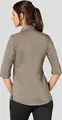 Bluza Jobeline Fiore pentru femei, croială regular, mânecă trei sfert, placket cu nasturi ascunși, amestec bumbac-poliester, certificare OEKO-TEX